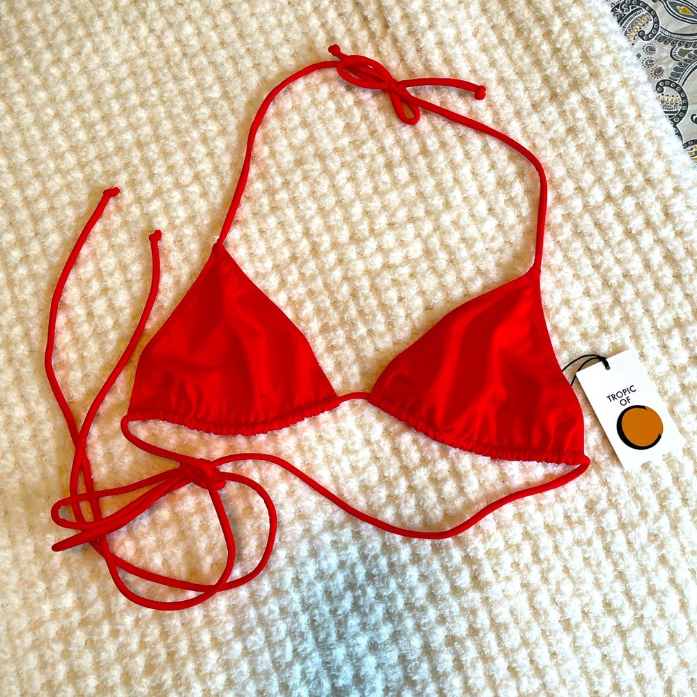 Tropic of C: Equator Top in Poppy size L